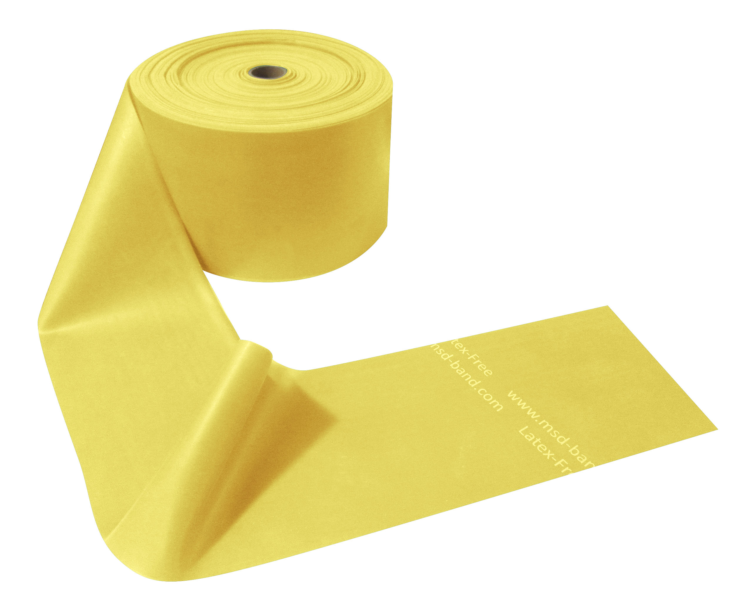 MSD_Band_Latexfrei_5Farben_GELB MoVeS-Band 45,5 m, latex-frei