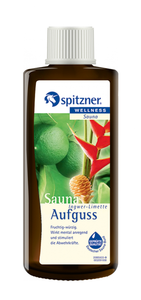 Spitzner® Sauna Aufguss Ingwer-Limette 190 ml