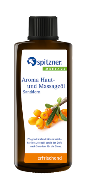 Sanddorn Spitzner® Aroma Haut- und Massageöl, Sanddorn
