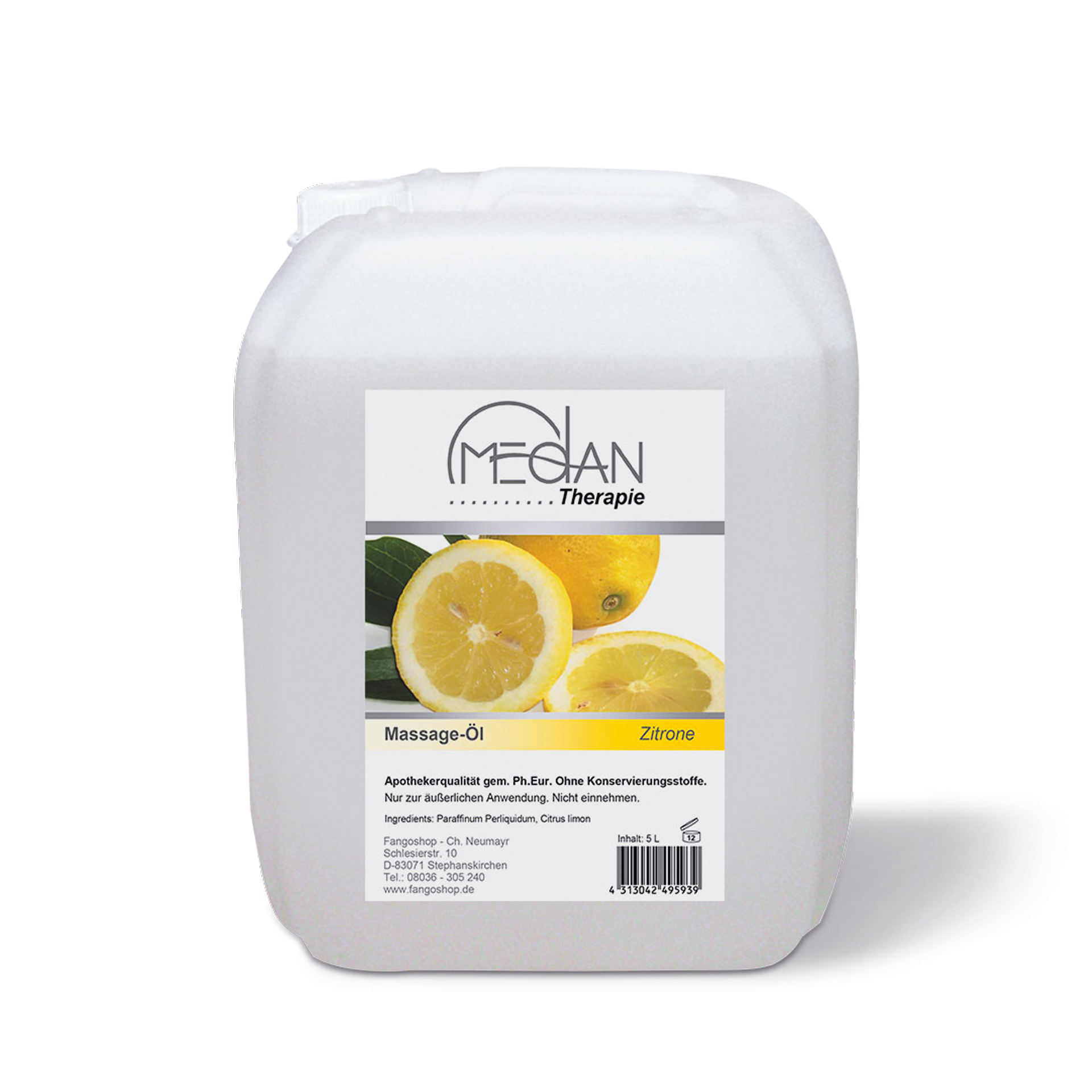 Medan Massageöl Citrus 5 Liter
