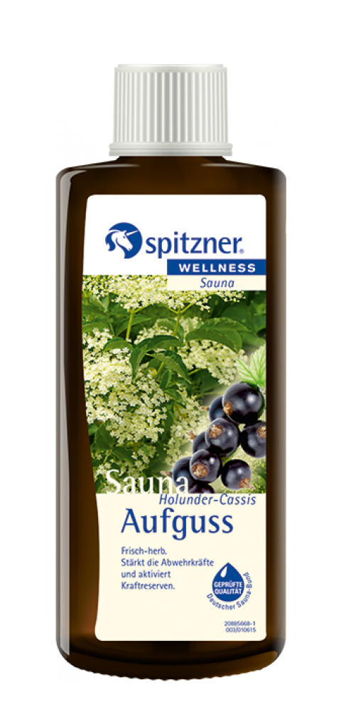 Spitzner® Sauna Aufguss Holunder-Cassis 190 ml