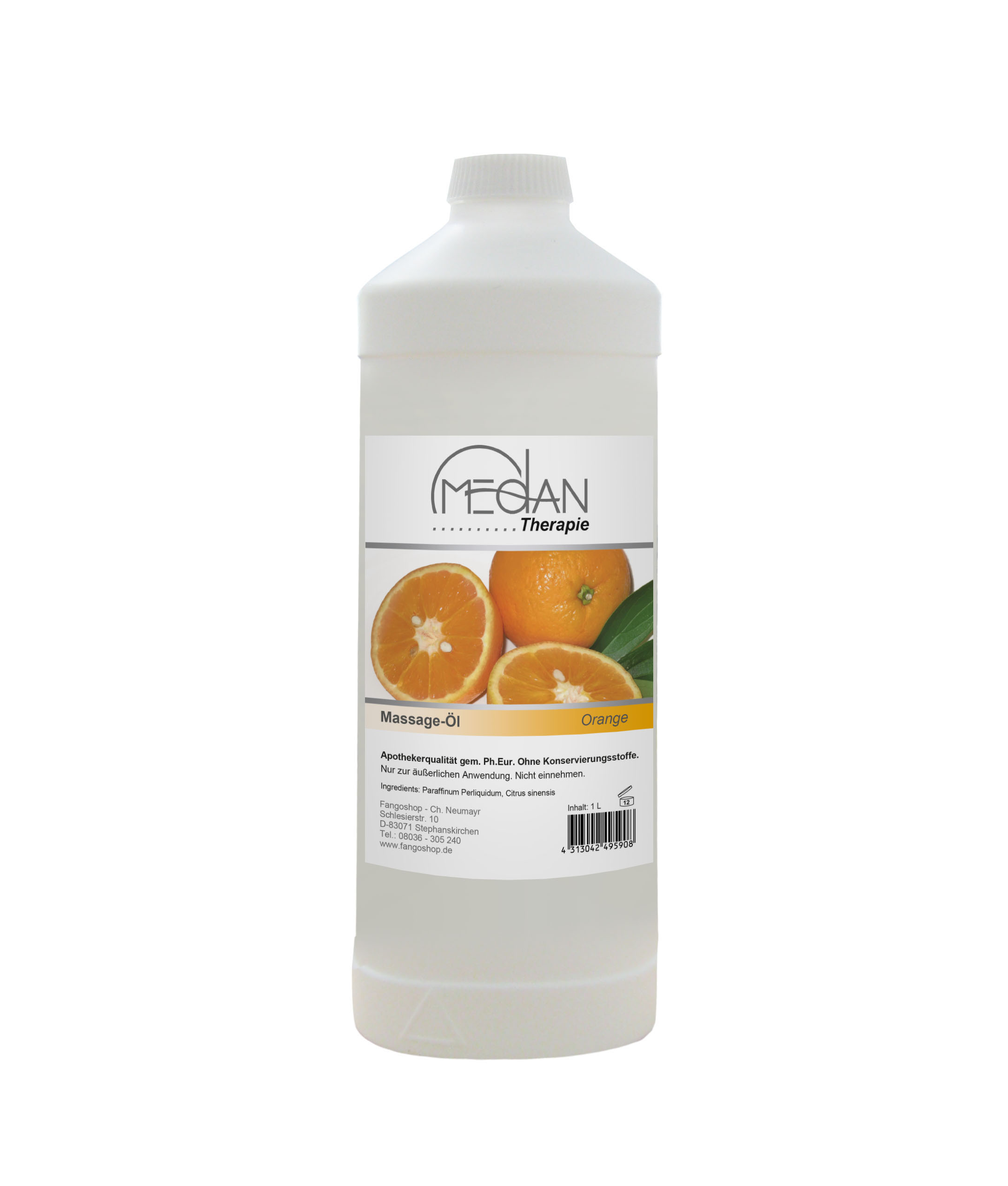 MEDAN Massage-Öl, Orangenduft, 1 Liter