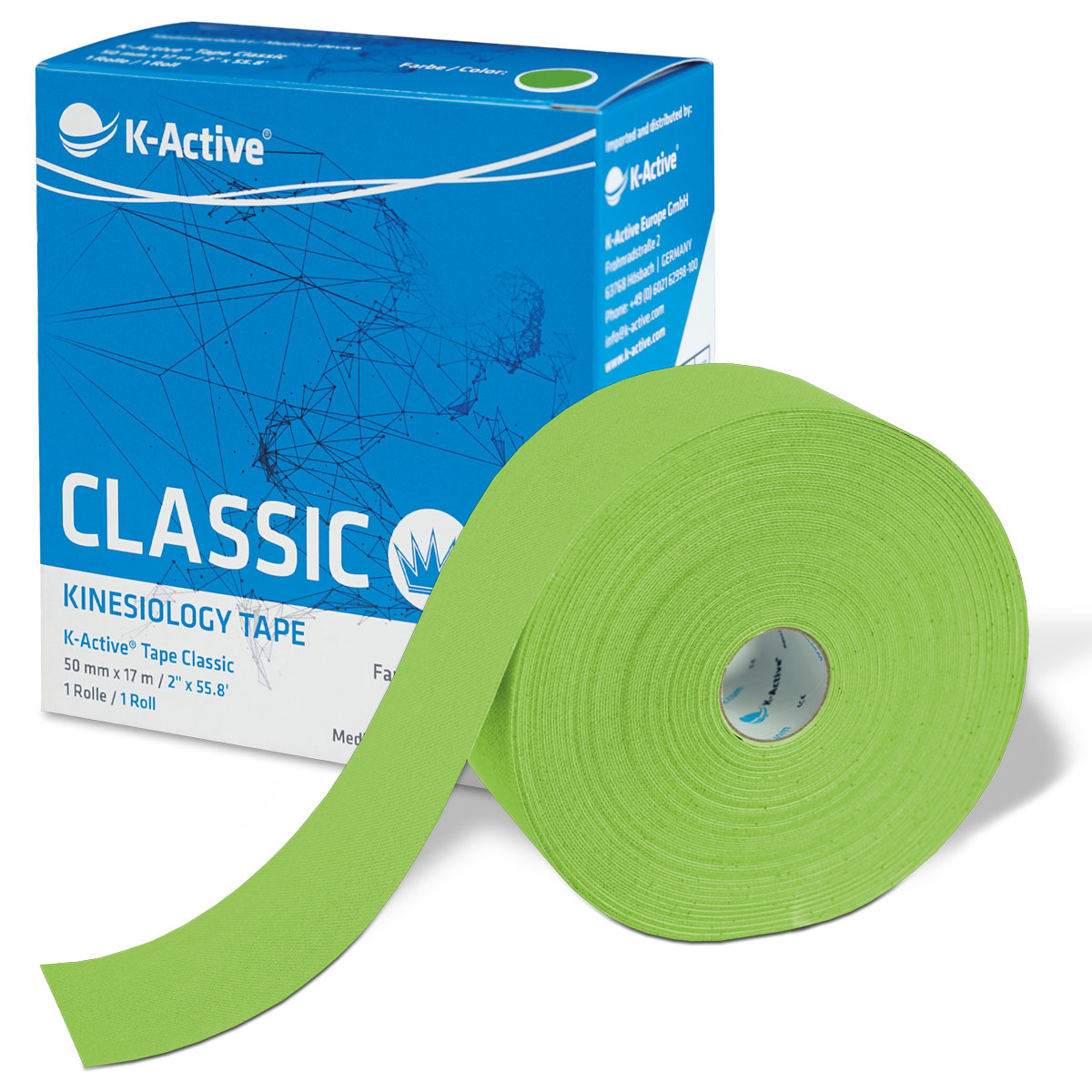 kactive_Tape-Classic-17m-Rolle_nature_1200x1200 K-Active® Tape Classic, 17-Meter-Rolle
