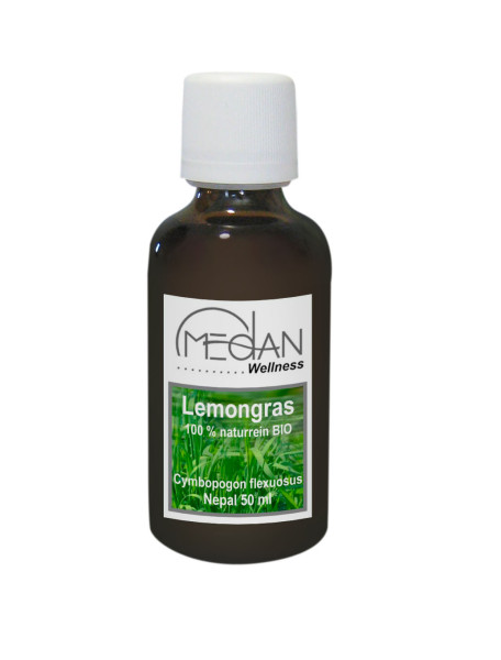 MEDAN Ätherisches Öl, Lemongras, 50 ml