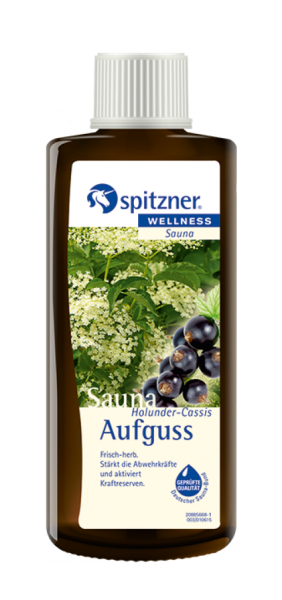 Spitzner® Sauna Aufguss Holunder-Cassis 190 ml