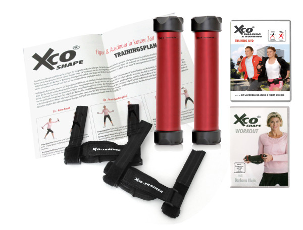 XCO® Trainer V Alu Premium Set mit 2 DVD