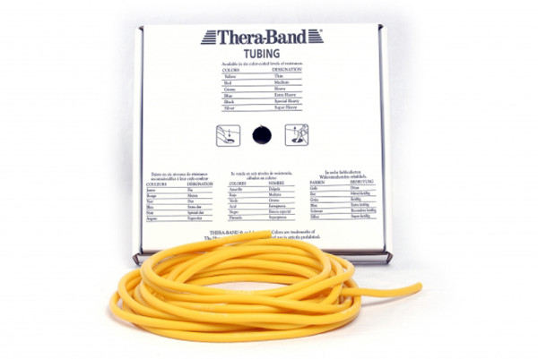 Thera-Band® Tubing 7,5 m gelb - dünn
