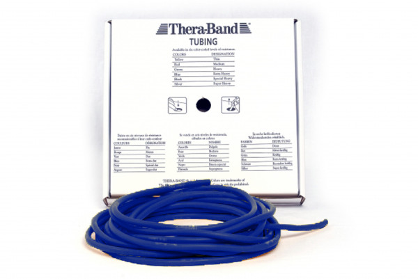 Thera-Band® Tubing 7,5 m blau - extra stark
