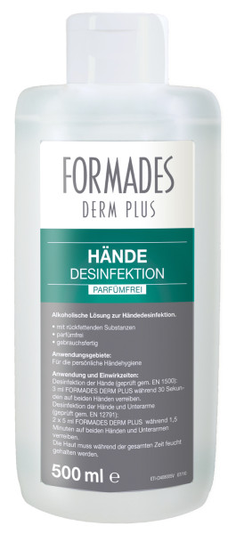 Formades® Derm Plus Hautdesinfektion 0,5 Liter