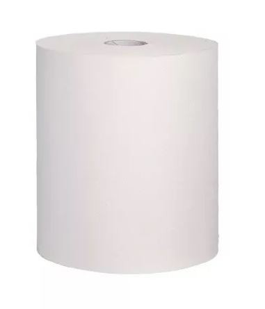 Hygienepapierrolle -1lagig- weiß recycling- mit Kern zur Innenabrollung