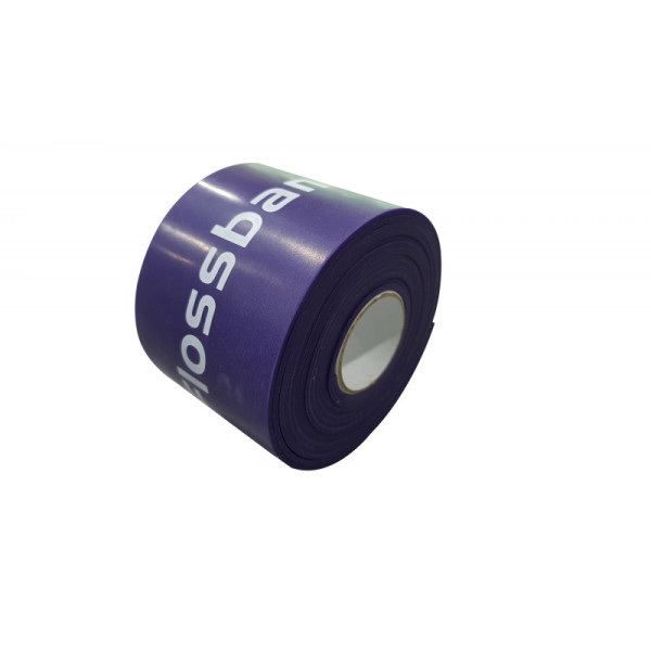 Flossband by Sanctband® 2 m x 5 cm violett stark